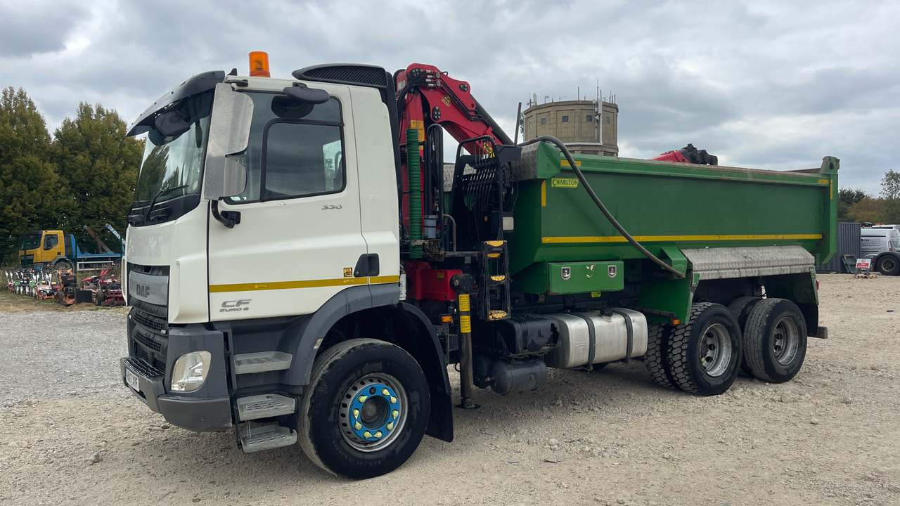 Daf CF 330 - Tipper, Crane truck: picture 2 Daf CF 330 - Tipper, Crane truck: picture 2