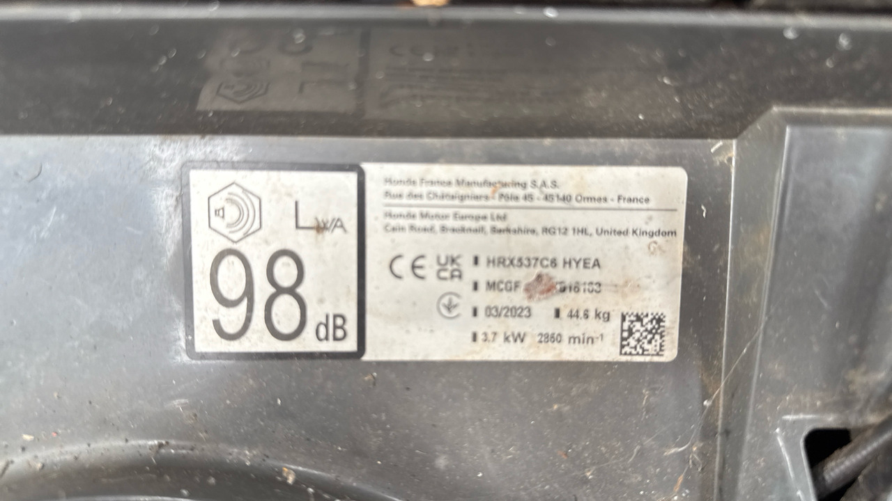 HONDA HRX537 C6HYEA - Construction equipment: picture 5 HONDA HRX537 C6HYEA - Construction equipment: picture 5