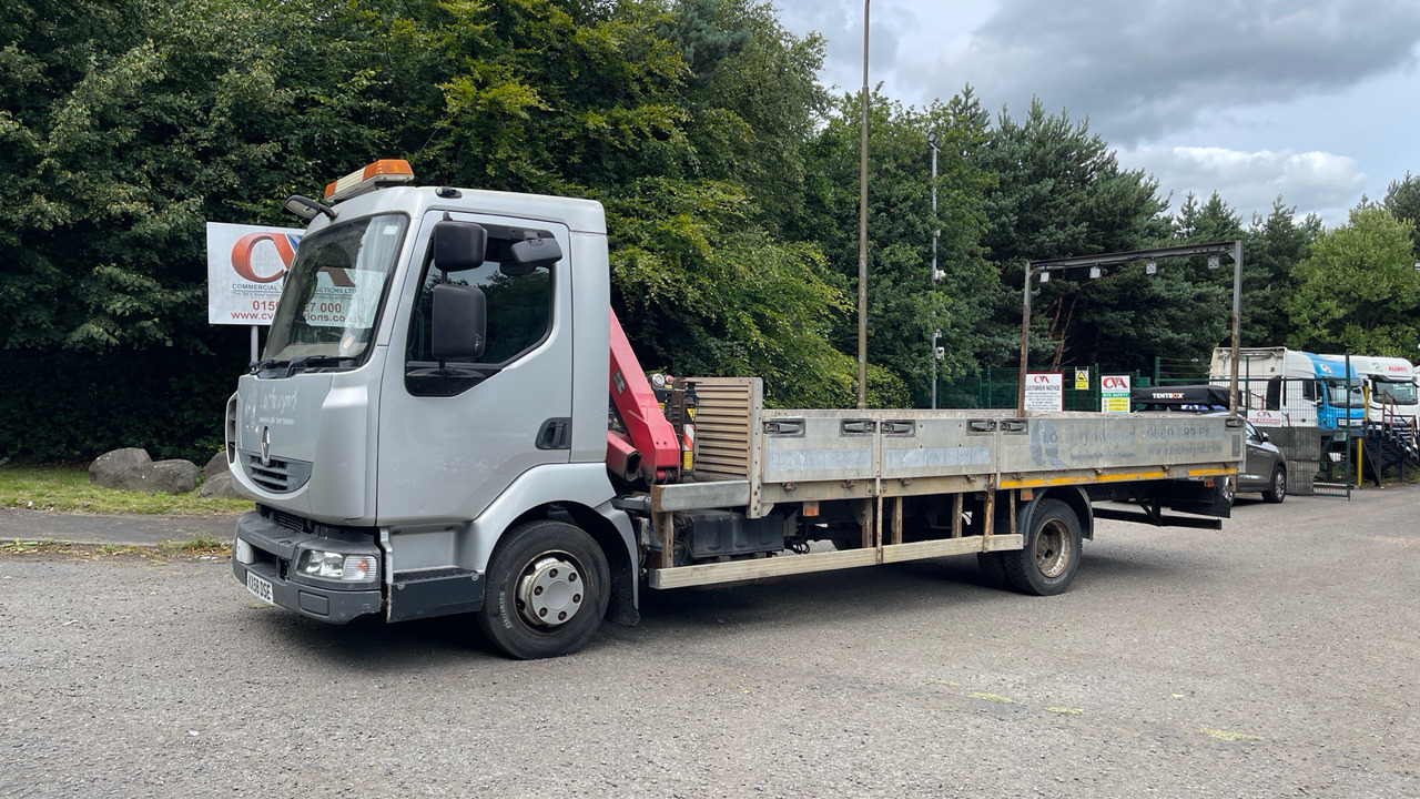 RENAULT MIDLUM 190.08 EXTRA LIGHT DAY - Dropside/ Flatbed truck, Crane truck: picture 2 RENAULT MIDLUM 190.08 EXTRA LIGHT DAY - Dropside/ Flatbed truck, Crane truck: picture 2