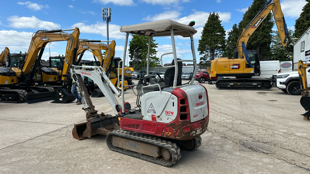 TAKEUCHI TB216 - Mini excavator: picture 3 TAKEUCHI TB216 - Mini excavator: picture 3