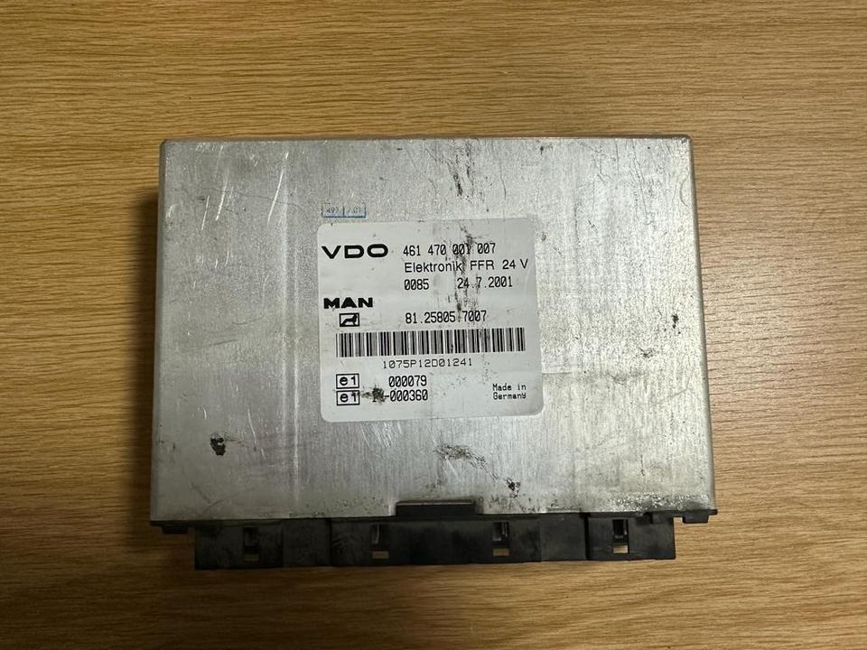 MAN VDO ELEKTRONIK FFR Steuergerät 81.25805.7007 - ECU for Truck: picture 1 MAN VDO ELEKTRONIK FFR Steuergerät 81.25805.7007 - ECU for Truck: picture 1