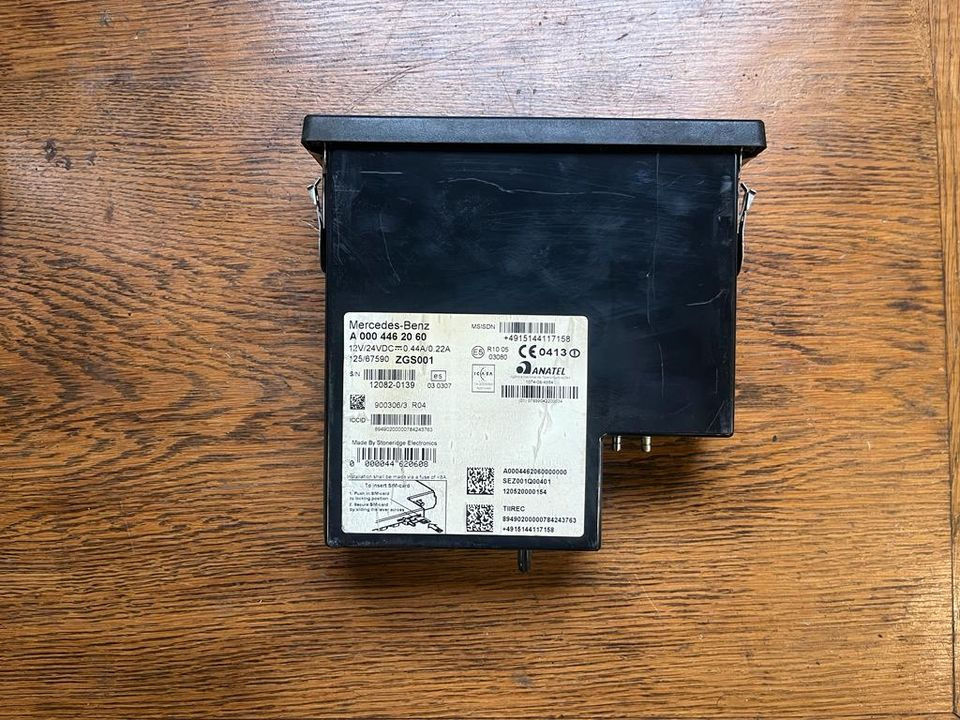 Mercedes-Benz Actros MP4 Tachograph FLEETBOARD A0004462060 - Tachograph for Truck: picture 3 Mercedes-Benz Actros MP4 Tachograph FLEETBOARD A0004462060 - Tachograph for Truck: picture 3