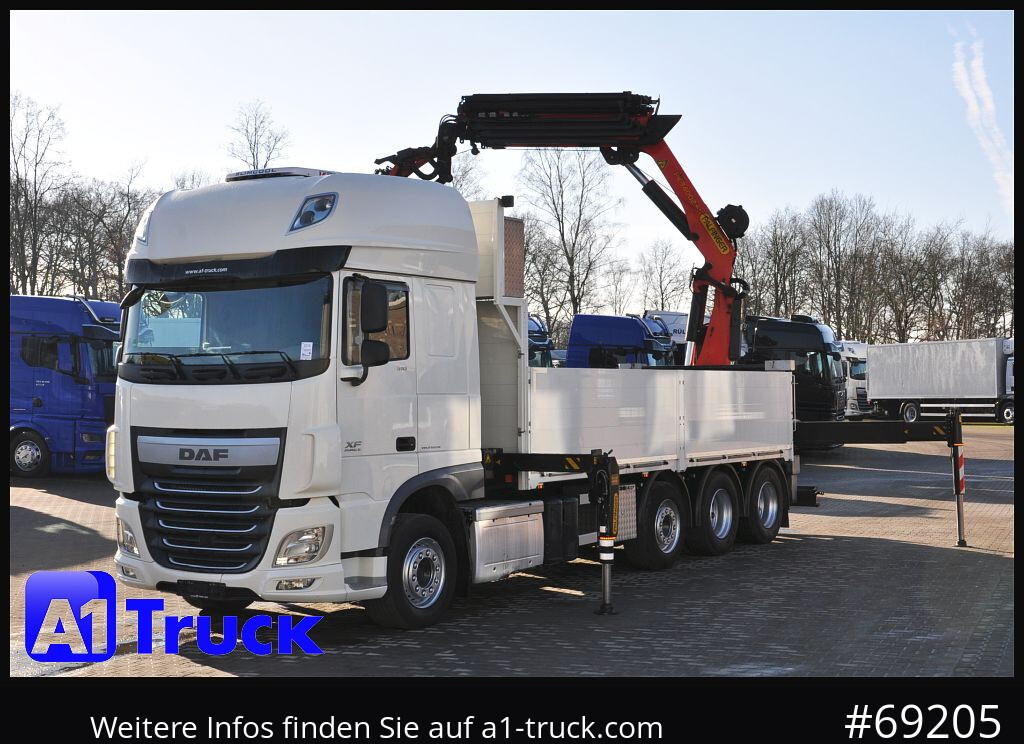 DAF XF 510 Kran PK 34.002, Seilwinde Funk leasing DAF XF 510 Kran PK 34.002, Seilwinde Funk: picture 10
