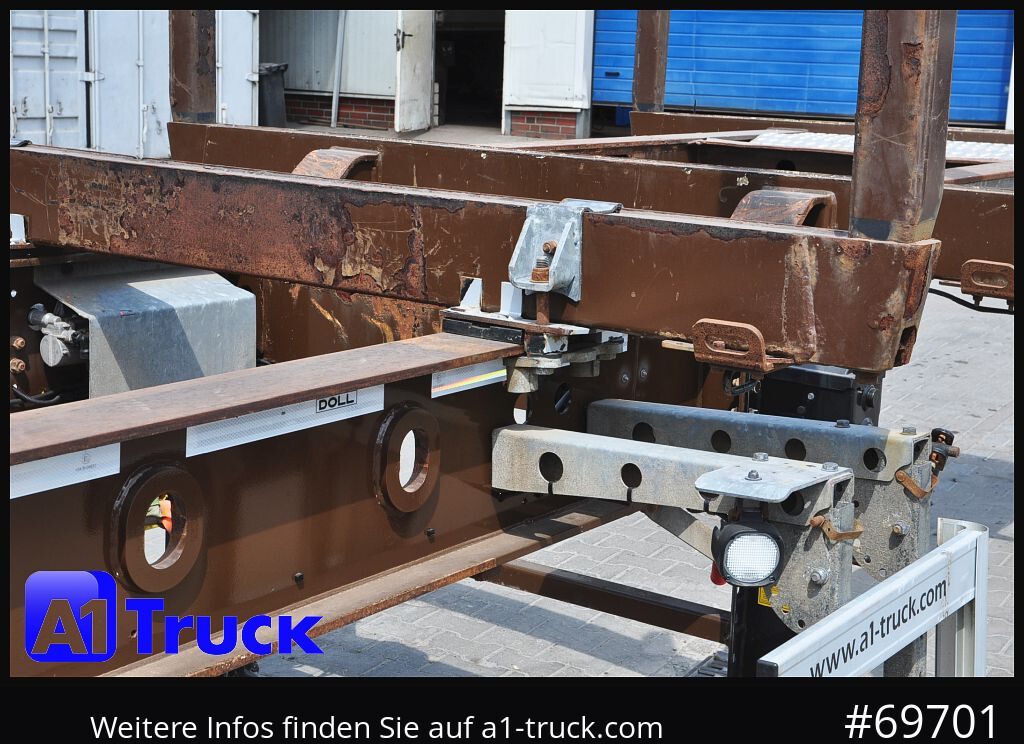 DOLL H3L-14XL Holz Tele, Lenkachse 271 tkm. - Log semi-trailer: picture 3 DOLL H3L-14XL Holz Tele, Lenkachse 271 tkm. - Log semi-trailer: picture 3