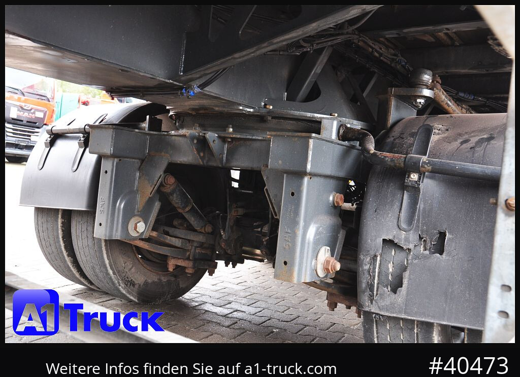 FAYMONVILLE Telemax, 8m Ausschub, Lenkachse, - Dropside/ Flatbed semi-trailer: picture 2 FAYMONVILLE Telemax, 8m Ausschub, Lenkachse, - Dropside/ Flatbed semi-trailer: picture 2