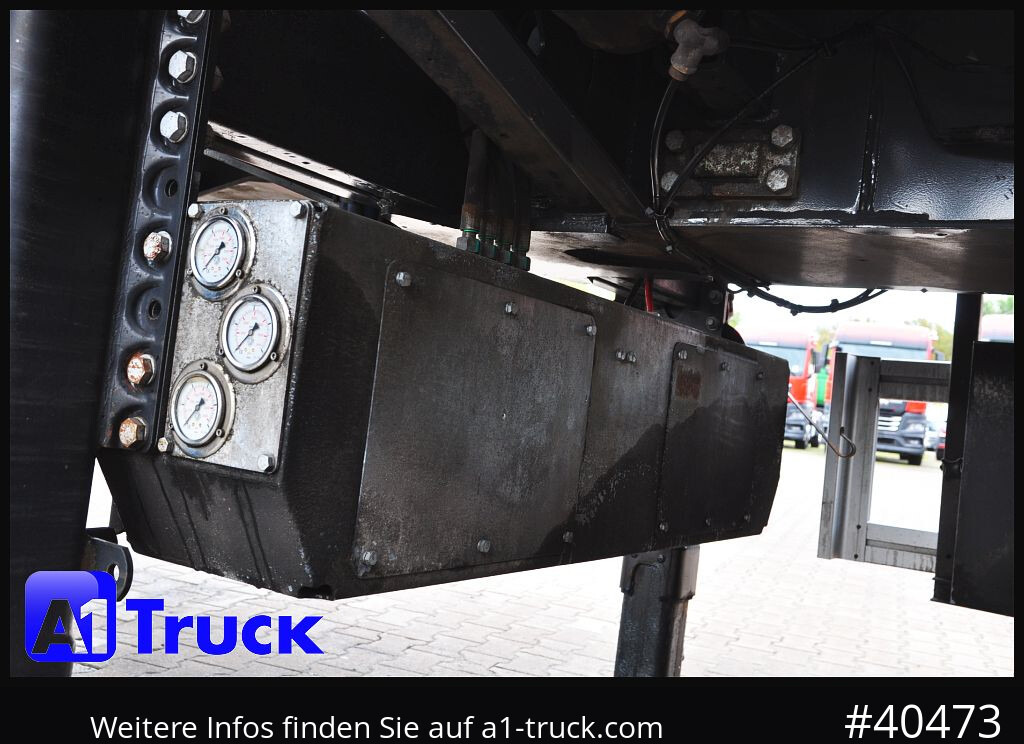 FAYMONVILLE Telemax, 8m Ausschub, Lenkachse, - Dropside/ Flatbed semi-trailer: picture 5 FAYMONVILLE Telemax, 8m Ausschub, Lenkachse, - Dropside/ Flatbed semi-trailer: picture 5