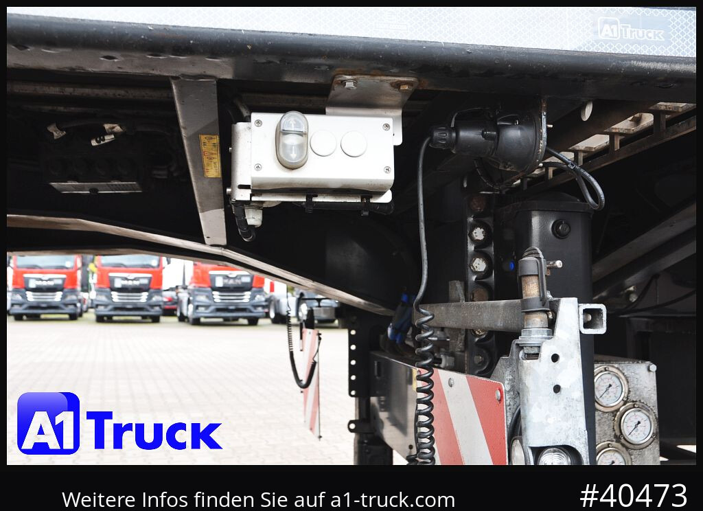 FAYMONVILLE Telemax, 8m Ausschub, Lenkachse, - Dropside/ Flatbed semi-trailer: picture 3 FAYMONVILLE Telemax, 8m Ausschub, Lenkachse, - Dropside/ Flatbed semi-trailer: picture 3