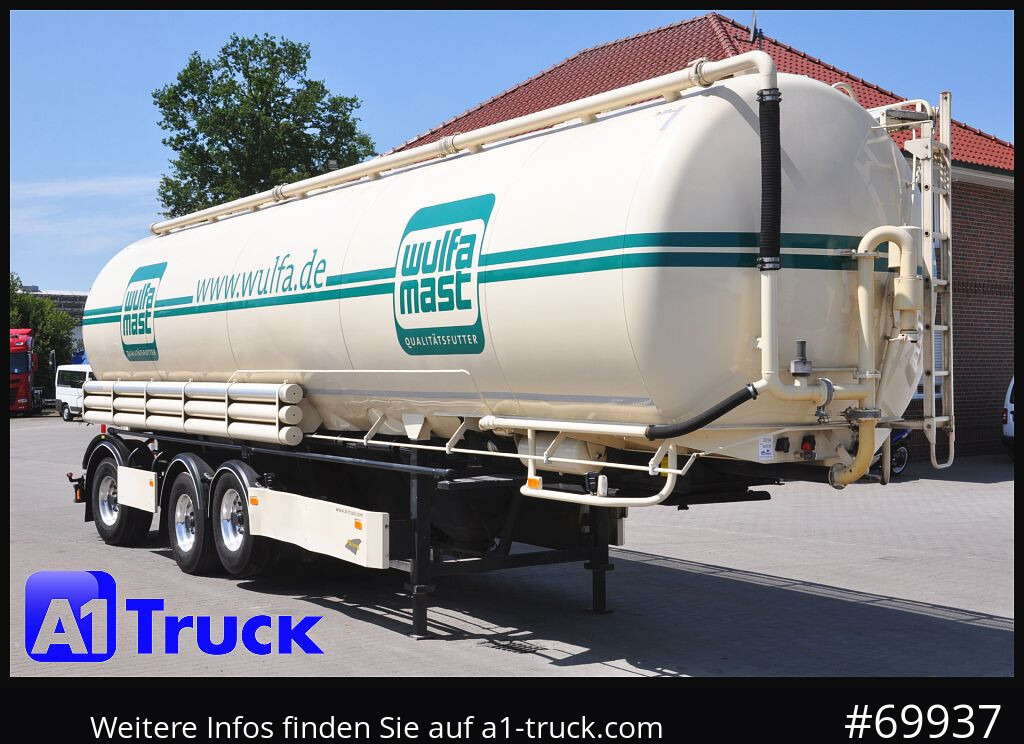 Silo semi-trailer HEITLING Welgro WSL-97-43-2  52m³, Futter Feed, 8 Kammern: picture 1