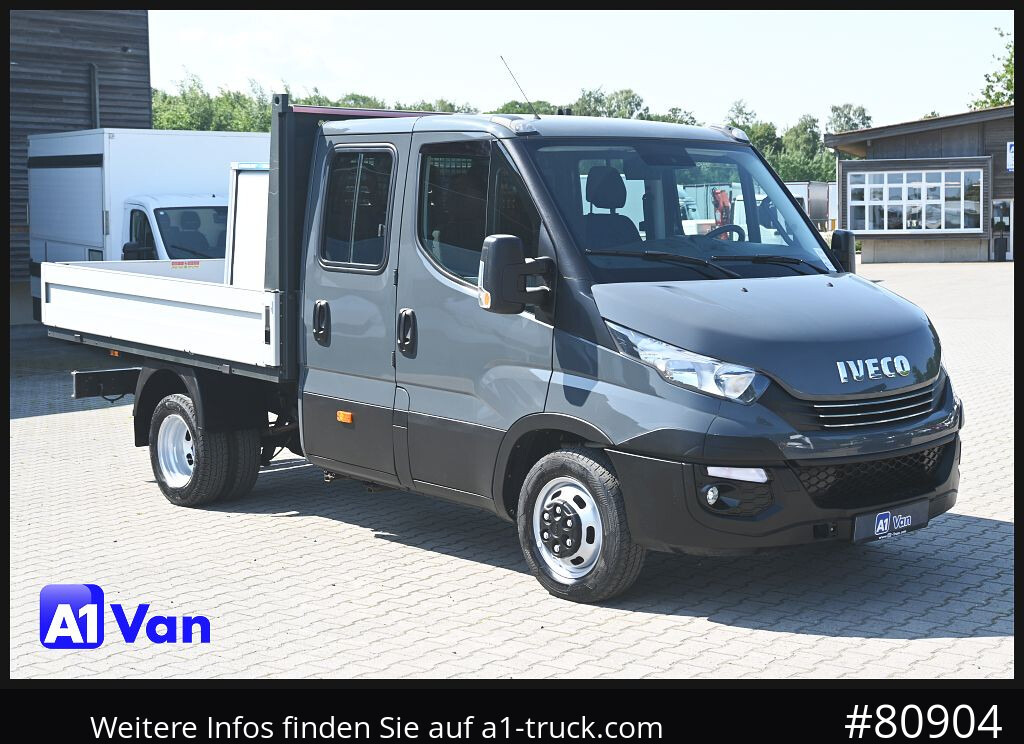 IVECO Daily 35C18 A8V Doka Pritsche, AHK, Tempomat, Stdhz. - Open body delivery van, Combi van: picture 1 IVECO Daily 35C18 A8V Doka Pritsche, AHK, Tempomat, Stdhz. - Open body delivery van, Combi van: picture 1