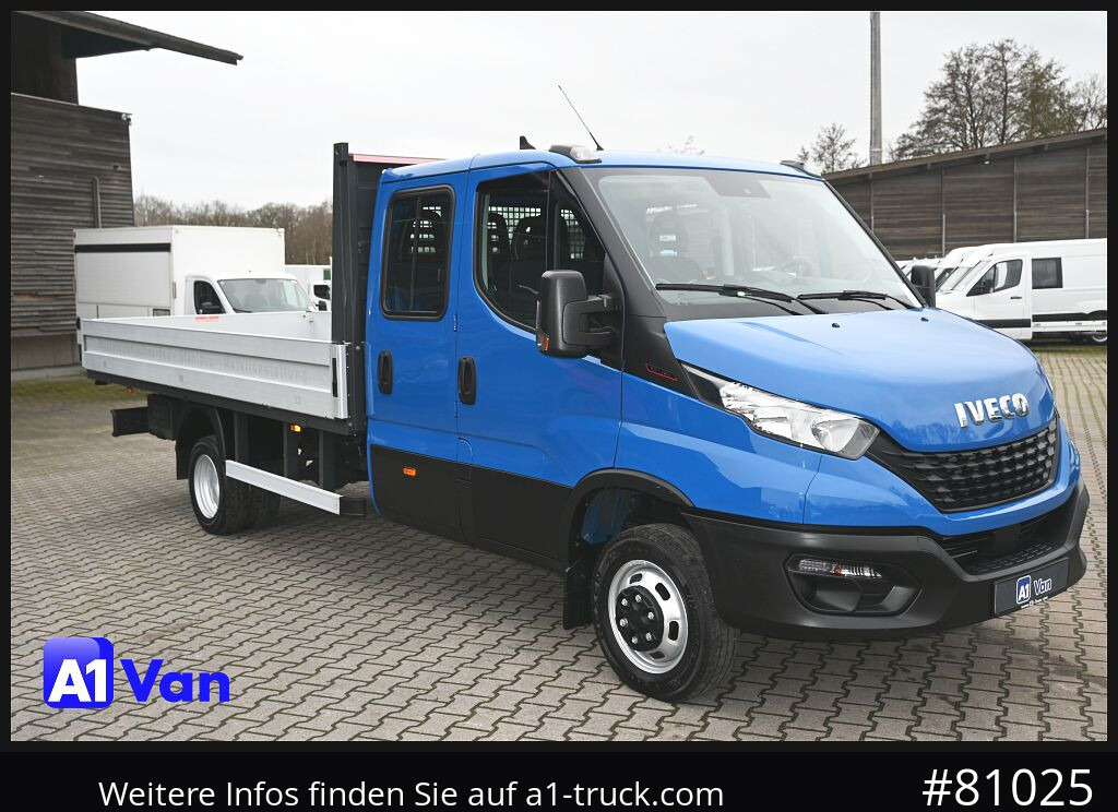 IVECO Daily 50C18 Doka Pritsche, AHK, Klima, 4,5m Ladefläche - Open body delivery van, Combi van: picture 1 IVECO Daily 50C18 Doka Pritsche, AHK, Klima, 4,5m Ladefläche - Open body delivery van, Combi van: picture 1