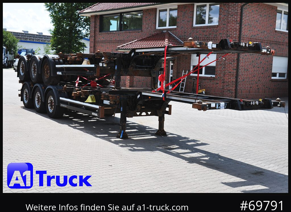 KOEGEL Port 40 Simplex Liftachse SAF - Container transporter/ Swap body semi-trailer: picture 1 KOEGEL Port 40 Simplex Liftachse SAF - Container transporter/ Swap body semi-trailer: picture 1