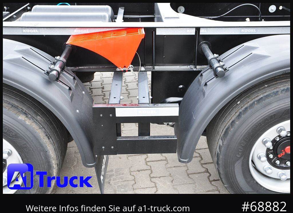 KOEGEL ZW 18 BDF, Midi Tandem 1120 +1320, SOFORT - Container transporter/ Swap body trailer: picture 4 KOEGEL ZW 18 BDF, Midi Tandem 1120 +1320, SOFORT - Container transporter/ Swap body trailer: picture 4