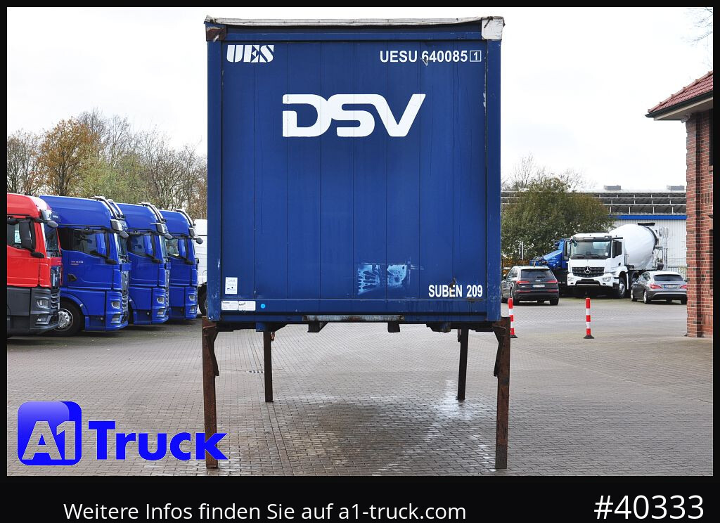 KRONE 7.45 BDF Wechselbrücke, Schiebeplane - Curtainside swap body: picture 2 KRONE 7.45 BDF Wechselbrücke, Schiebeplane - Curtainside swap body: picture 2