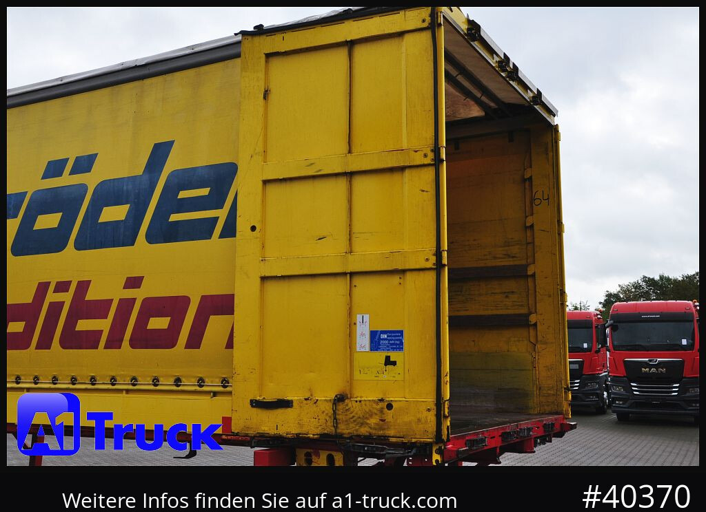 KRONE 7.45, Bordwand + Schiebeplane, - Curtainside swap body: picture 4 KRONE 7.45, Bordwand + Schiebeplane, - Curtainside swap body: picture 4