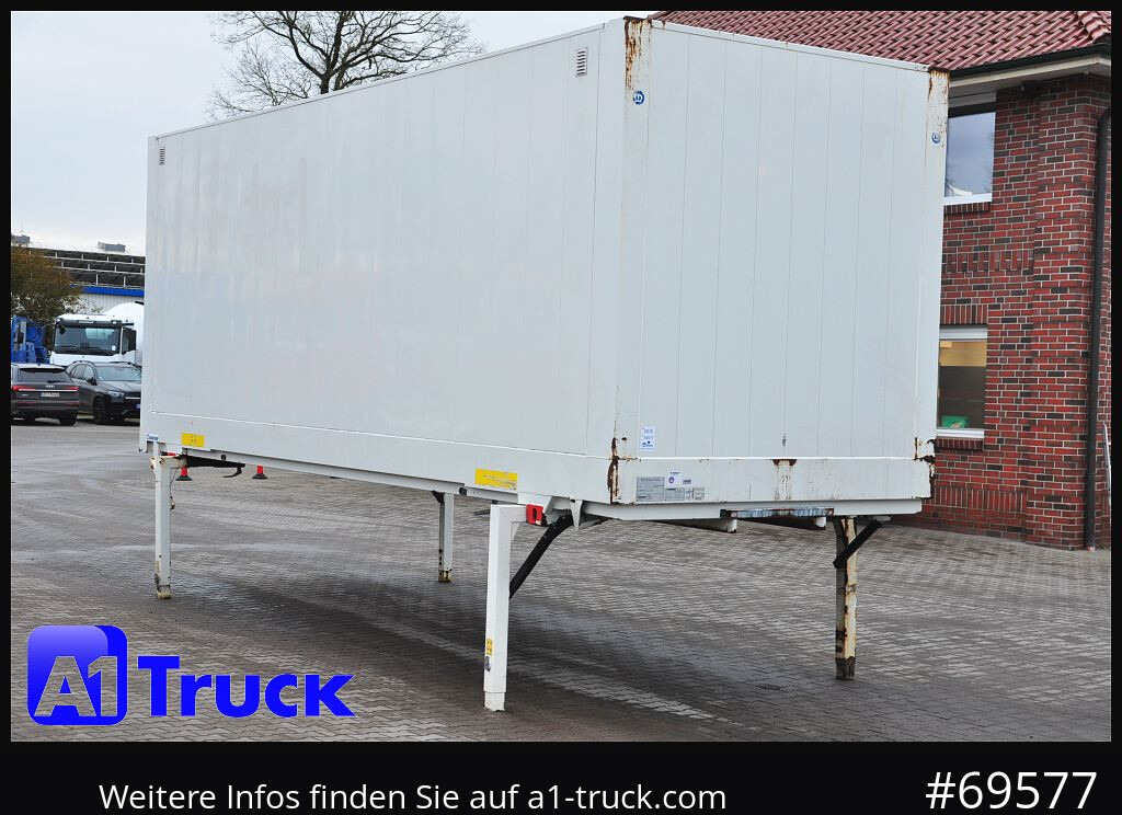 KRONE BDF 7,45 Koffer, Textil 2750mm innen, 20 x vorhanden - Swap body - box: picture 1 KRONE BDF 7,45 Koffer, Textil 2750mm innen, 20 x vorhanden - Swap body - box: picture 1