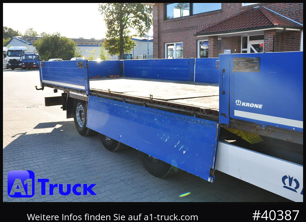 KRONE Mega, Pritsche, 1 Vorbesitzer, TÜV 01-2026, Staplerhalterung - Dropside/ Flatbed semi-trailer: picture 2 KRONE Mega, Pritsche, 1 Vorbesitzer, TÜV 01-2026, Staplerhalterung - Dropside/ Flatbed semi-trailer: picture 2