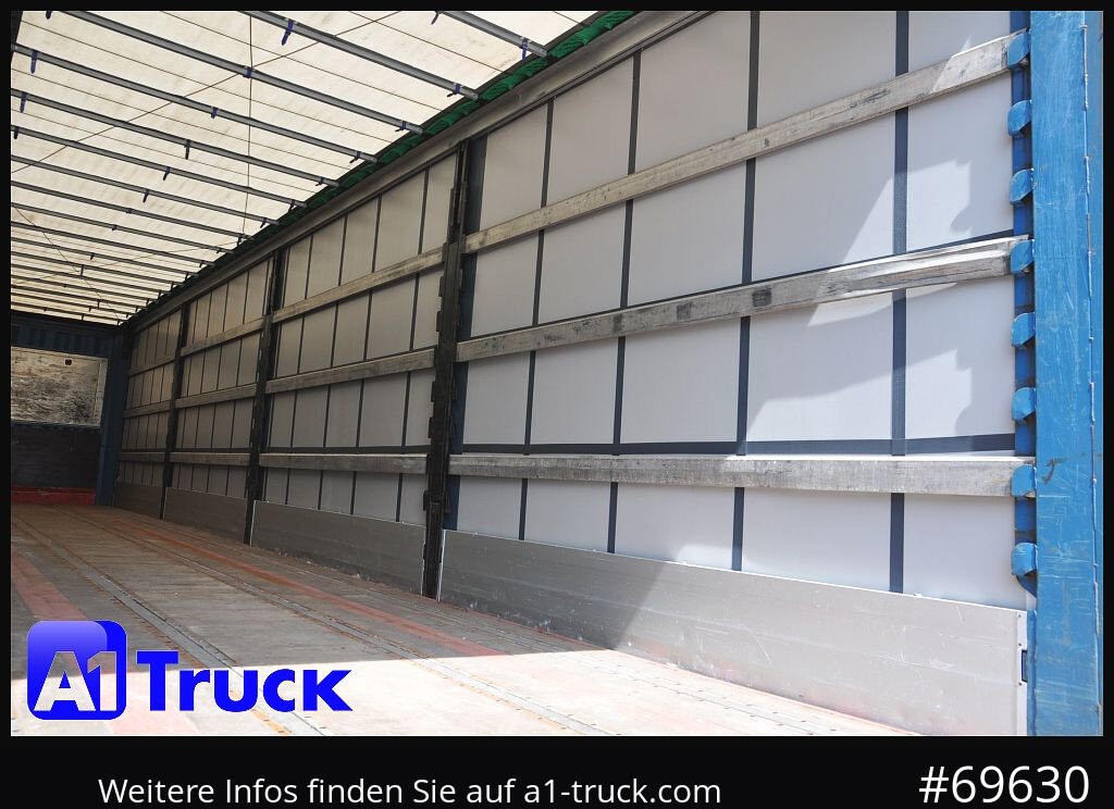 Curtainsider semi-trailer KRONE SD 27, Papier, Staplerhalterung, Bordwand, Lenkachse: picture 6