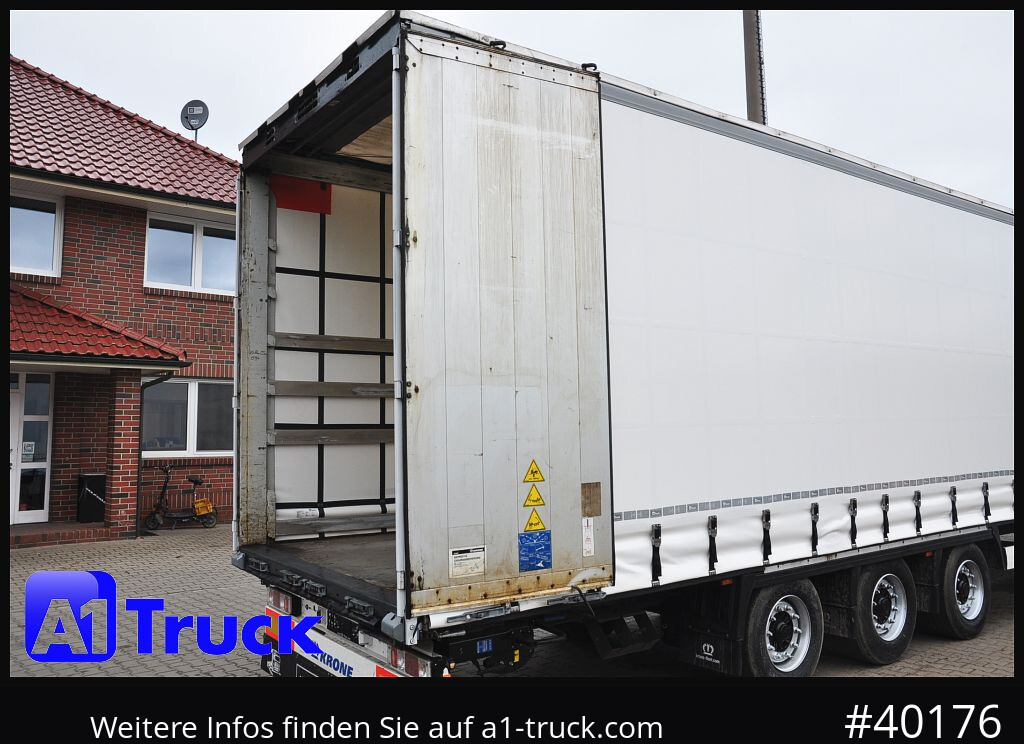 KRONE SD, Mega, neue Plane, Code XL, 1 Vorbesitzer - Curtainsider semi-trailer: picture 4 KRONE SD, Mega, neue Plane, Code XL, 1 Vorbesitzer - Curtainsider semi-trailer: picture 4