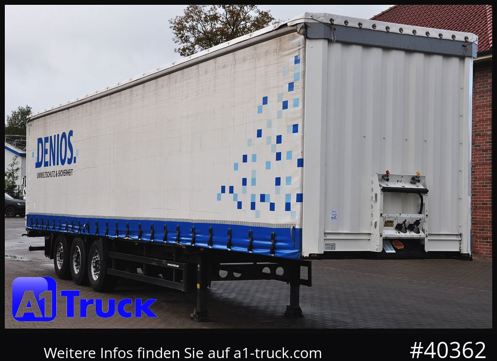 KRONE SD Tautliner, Standard, Liftachse - Curtainsider semi-trailer: picture 1 KRONE SD Tautliner, Standard, Liftachse - Curtainsider semi-trailer: picture 1