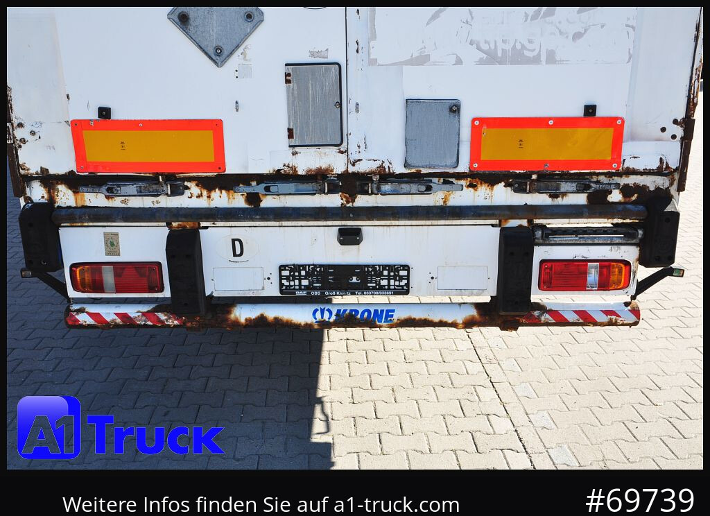 KRONE SDK 27, Koffer, Textil, 1 Vorbesitzer - Closed box semi-trailer: picture 2 KRONE SDK 27, Koffer, Textil, 1 Vorbesitzer - Closed box semi-trailer: picture 2