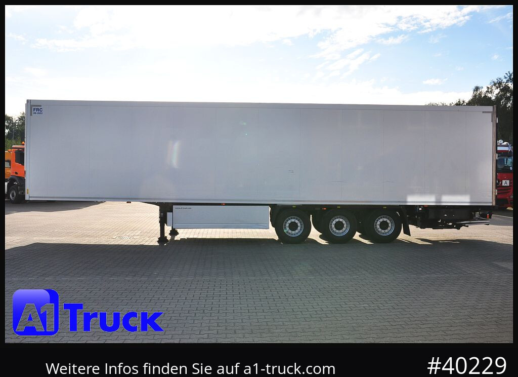 KRONE SDR 27 Carrier 1950. LBW, Taillift,Blumen, 3077Std. - Refrigerator semi-trailer: picture 4 KRONE SDR 27 Carrier 1950. LBW, Taillift,Blumen, 3077Std. - Refrigerator semi-trailer: picture 4