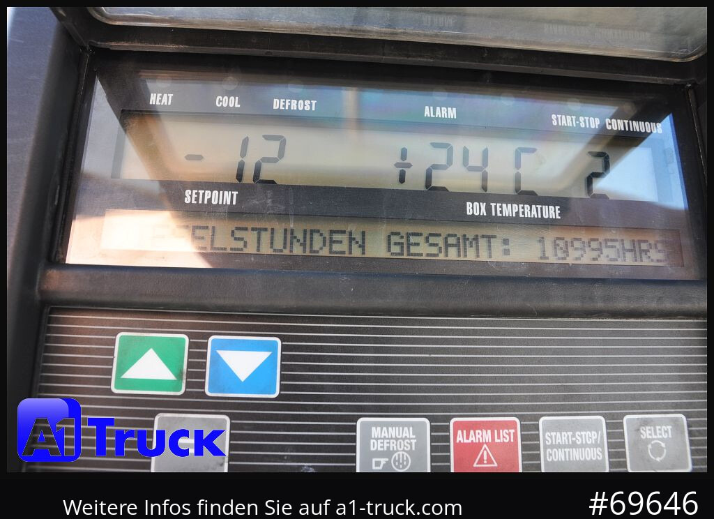 KRONE SDR 27 Carrier 1950 Mt. Doppelstock Lift, - Refrigerator semi-trailer: picture 2 KRONE SDR 27 Carrier 1950 Mt. Doppelstock Lift, - Refrigerator semi-trailer: picture 2