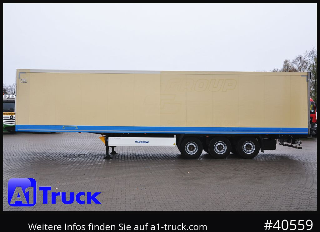 Refrigerator semi-trailer KRONE SDR 27 Carrier 1950 Mt. Doppelstock Lift,TÜV 08/2026: picture 12 Refrigerator semi-trailer KRONE SDR 27 Carrier 1950 Mt. Doppelstock Lift,TÜV 08/2026: picture 12