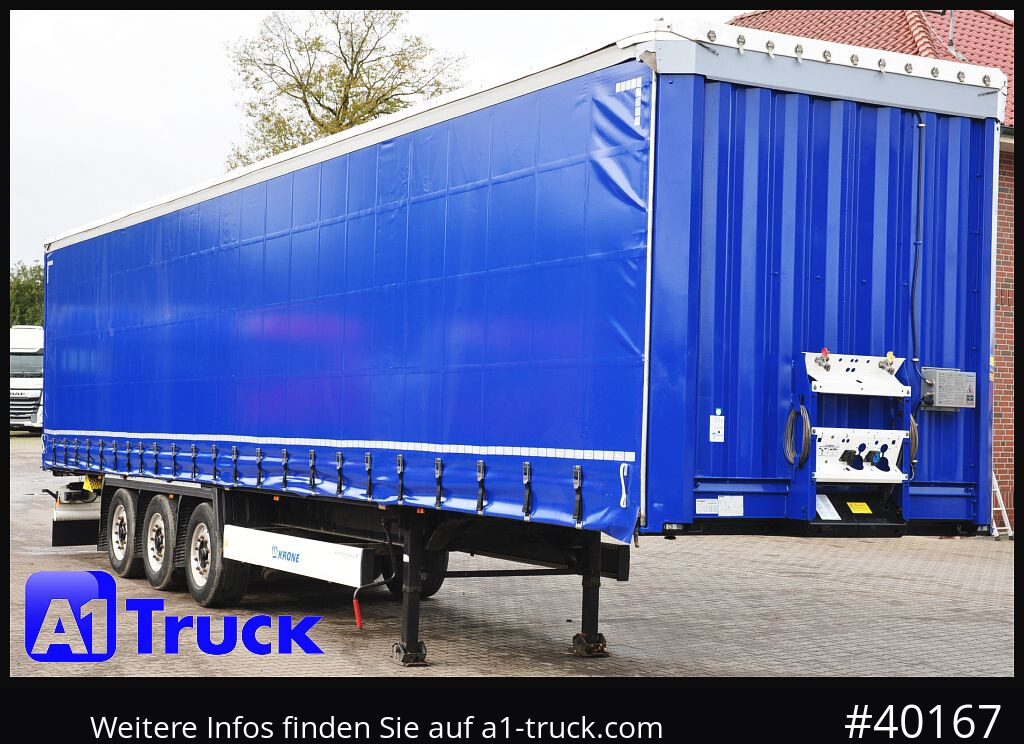 KRONE Tautliner, Liftachse, Coimulde, Ice Protect, TÜV 09/2026 - Curtainsider semi-trailer: picture 1 KRONE Tautliner, Liftachse, Coimulde, Ice Protect, TÜV 09/2026 - Curtainsider semi-trailer: picture 1
