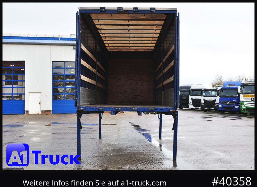 KRONE Wechselbrücke 7,45, Code XL, Bordwand, neue Plane - Curtainside swap body: picture 2 KRONE Wechselbrücke 7,45, Code XL, Bordwand, neue Plane - Curtainside swap body: picture 2