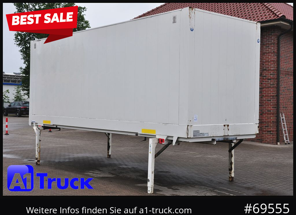 KRONE Wechselbrücke BDF 7,45 Koffer, 2750mm h. 20 x vorhanden - Swap body - box: picture 1 KRONE Wechselbrücke BDF 7,45 Koffer, 2750mm h. 20 x vorhanden - Swap body - box: picture 1