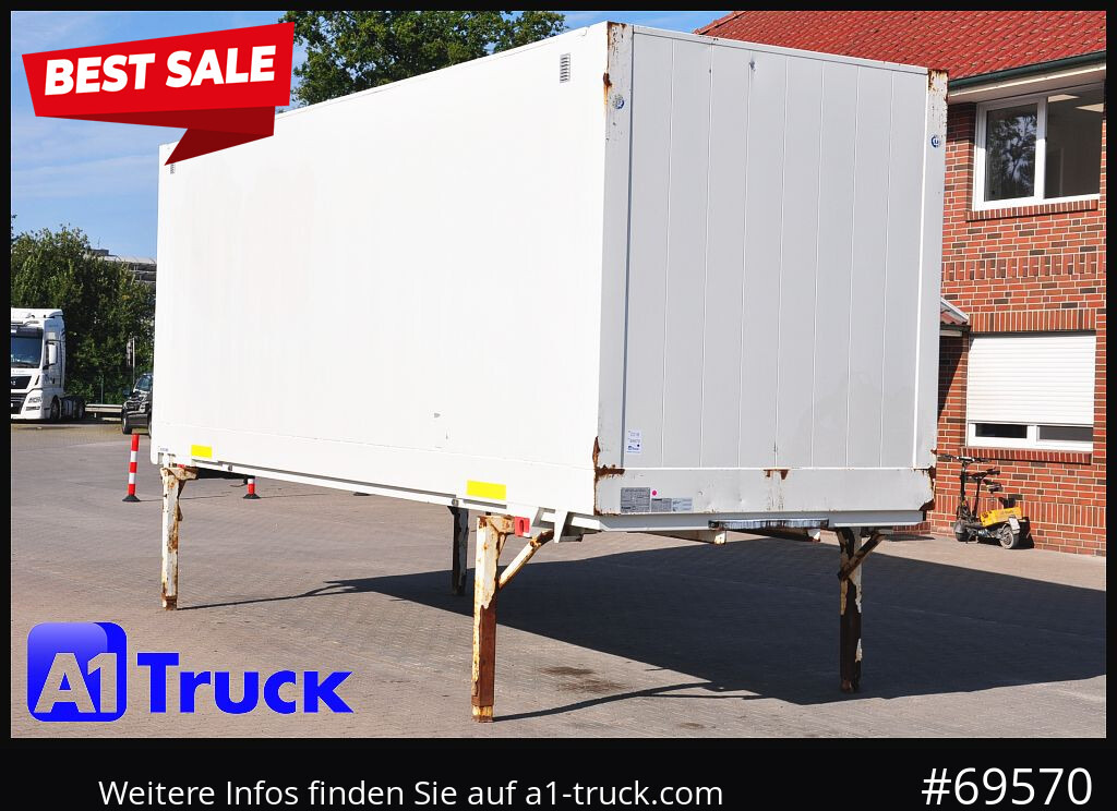 KRONE Wechselbrücke BDF 7,45 Koffer, Textil 2750mm innen, 20 x vorhanden - Swap body - box: picture 1 KRONE Wechselbrücke BDF 7,45 Koffer, Textil 2750mm innen, 20 x vorhanden - Swap body - box: picture 1