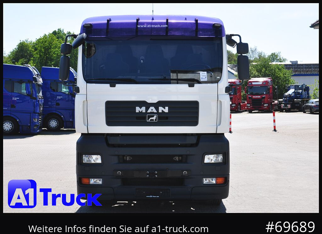 Container transporter/ Swap body truck MAN TGA 18,360, BDF, 7,45, 5 Sitzer, 190 tkm: picture 14