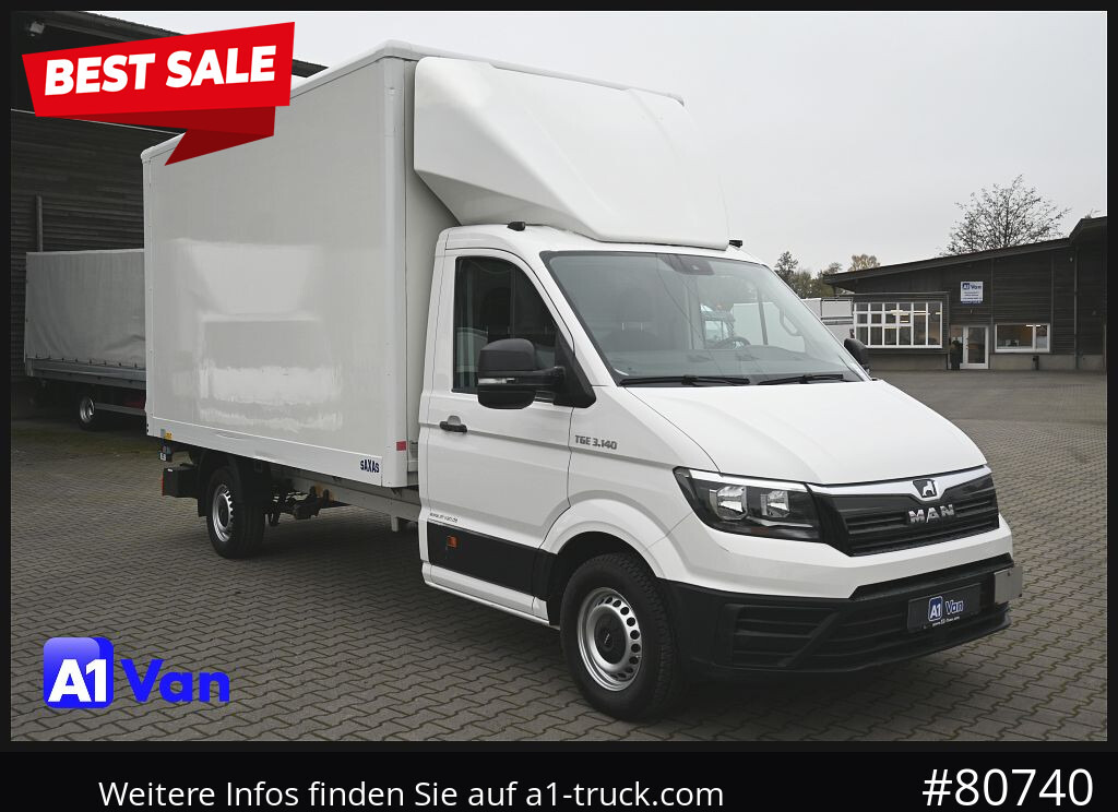 MAN TGE 3.140 Koffer, LBW, RFK, Sitzheizung, Klima - Closed box van: picture 1 MAN TGE 3.140 Koffer, LBW, RFK, Sitzheizung, Klima - Closed box van: picture 1