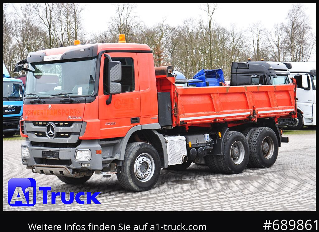 MERCEDES-BENZ Actros 2655 ,V8, 6x4  Meiller Klima , EPS leasing MERCEDES-BENZ Actros 2655 ,V8, 6x4  Meiller Klima , EPS: picture 11