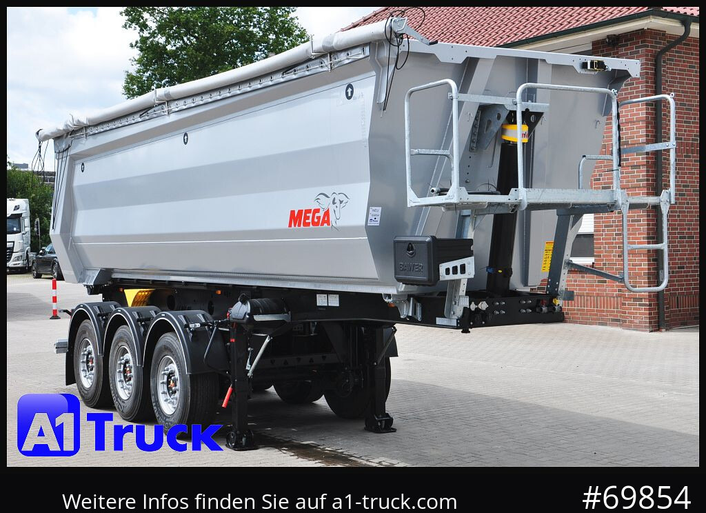 REISCH Mega 28m³ Lift Stahl SAF Hardox - Tipper semi-trailer: picture 1 REISCH Mega 28m³ Lift Stahl SAF Hardox - Tipper semi-trailer: picture 1