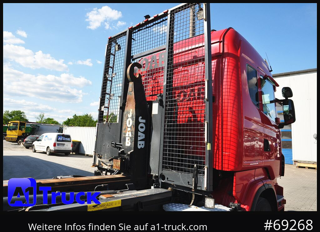 SCANIA R480, Abrollkipper Joab, 8x4, Lift-Lenkachse, - Hook lift truck: picture 4 SCANIA R480, Abrollkipper Joab, 8x4, Lift-Lenkachse, - Hook lift truck: picture 4