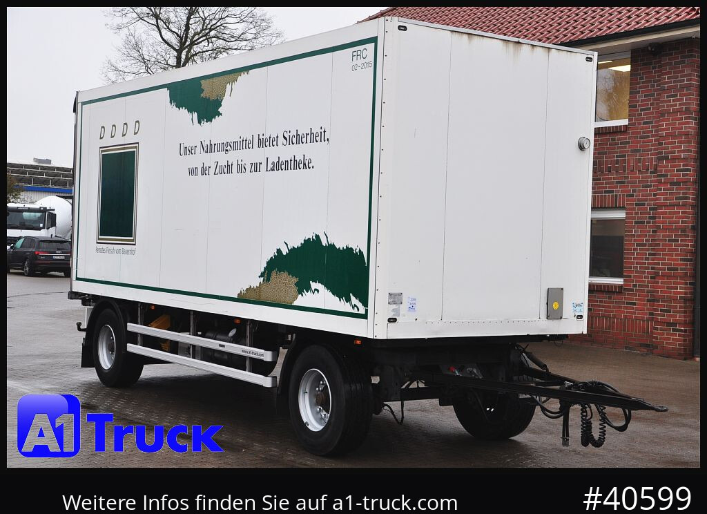 SCHMITZ Achwege & Tönjes, Rohrbahn, Fleisch, Schmitz Aufbau - Refrigerator trailer: picture 1 SCHMITZ Achwege & Tönjes, Rohrbahn, Fleisch, Schmitz Aufbau - Refrigerator trailer: picture 1
