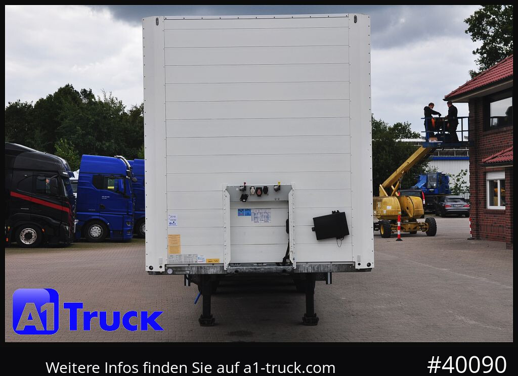 SCHMITZ Koffer, Trockenfracht, 1 Vorbesitzer - Closed box semi-trailer: picture 4 SCHMITZ Koffer, Trockenfracht, 1 Vorbesitzer - Closed box semi-trailer: picture 4