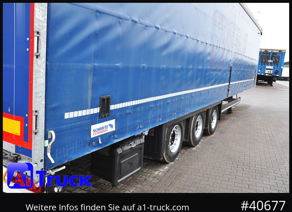 SCHMITZ SCB 24, Mega, Speed Curtain, VDI 2700, deutsche Zulassung - Curtainsider semi-trailer: picture 3 SCHMITZ SCB 24, Mega, Speed Curtain, VDI 2700, deutsche Zulassung - Curtainsider semi-trailer: picture 3