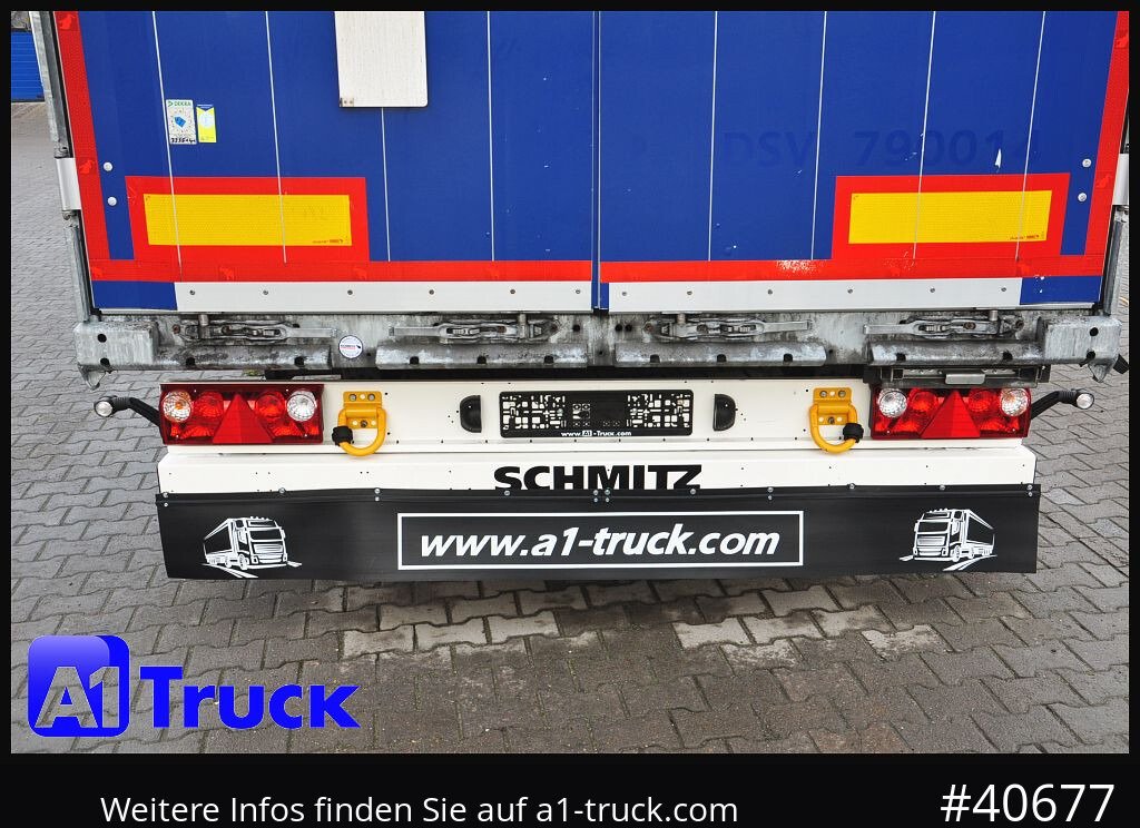 SCHMITZ SCB 24, Mega, Speed Curtain, VDI 2700, deutsche Zulassung - Curtainsider semi-trailer: picture 4 SCHMITZ SCB 24, Mega, Speed Curtain, VDI 2700, deutsche Zulassung - Curtainsider semi-trailer: picture 4