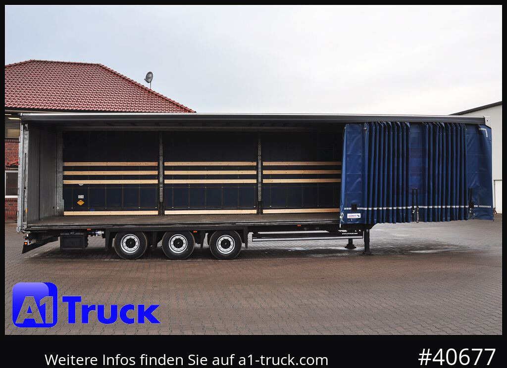 SCHMITZ SCB 24, Mega, Speed Curtain, VDI 2700, deutsche Zulassung - Curtainsider semi-trailer: picture 1 SCHMITZ SCB 24, Mega, Speed Curtain, VDI 2700, deutsche Zulassung - Curtainsider semi-trailer: picture 1