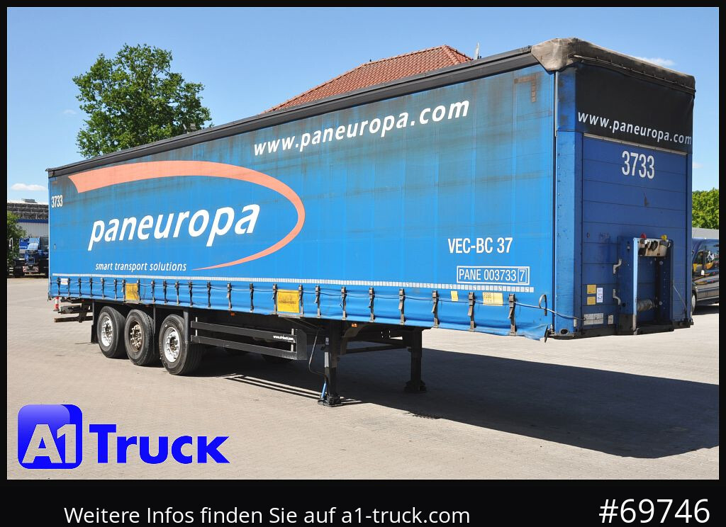 SCHMITZ SD Tautliner, Code XL, Bahn, verzinkt - Curtainsider semi-trailer: picture 1 SCHMITZ SD Tautliner, Code XL, Bahn, verzinkt - Curtainsider semi-trailer: picture 1
