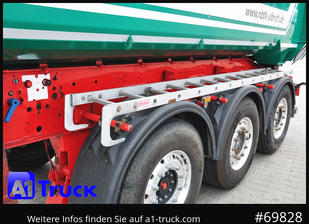 SCHMITZ SKI 24 7.2 Stahl, 28m³, Liftachse, - Tipper semi-trailer: picture 2 SCHMITZ SKI 24 7.2 Stahl, 28m³, Liftachse, - Tipper semi-trailer: picture 2