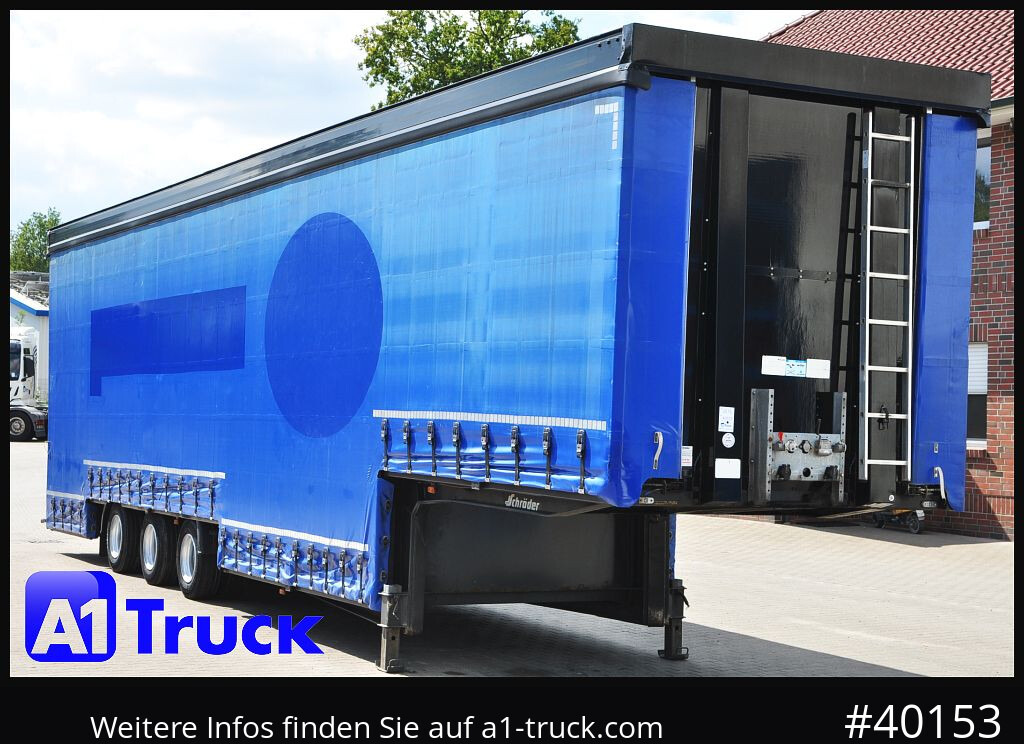 SCHROEDER,WIESMOOR Schröder Jumbo Hubdach, Getränkeauflieger - Beverage semi-trailer: picture 1 SCHROEDER,WIESMOOR Schröder Jumbo Hubdach, Getränkeauflieger - Beverage semi-trailer: picture 1