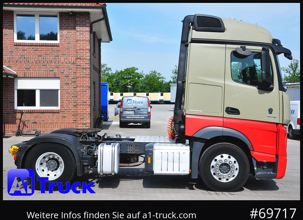 Tractor truck MERCEDES-BENZ Actros 1846 BL Alu, Navi, Kipphydraulik,: picture 8