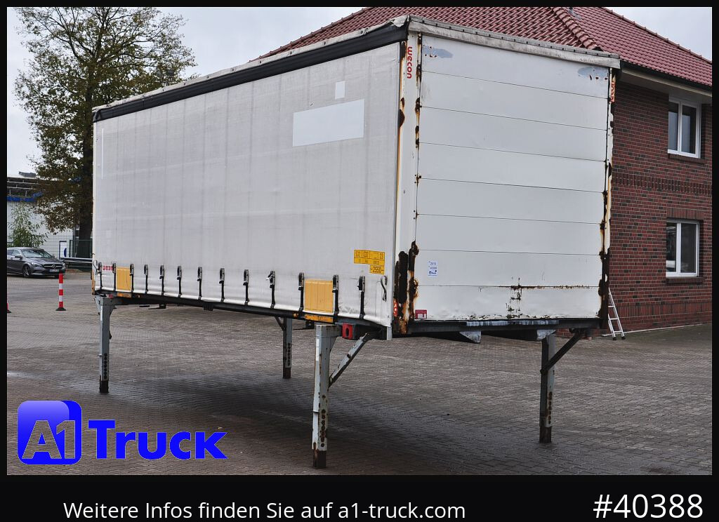WECON WPR 745, verzinkt, 2520  innen, Code XL - Curtainside swap body: picture 1 WECON WPR 745, verzinkt, 2520  innen, Code XL - Curtainside swap body: picture 1