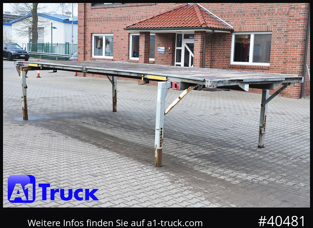 WECON WPR 745, verzinkt, Plattform, Plateau, - Flatbed body: picture 1 WECON WPR 745, verzinkt, Plattform, Plateau, - Flatbed body: picture 1
