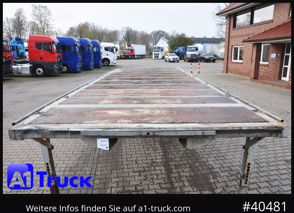 WECON WPR 745, verzinkt, Plattform, Plateau, - Flatbed body: picture 2 WECON WPR 745, verzinkt, Plattform, Plateau, - Flatbed body: picture 2