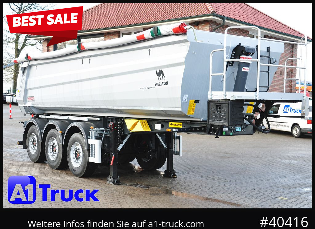 WIELTON Wielton 26m³ Strong Master Stahl - Tipper semi-trailer: picture 1 WIELTON Wielton 26m³ Strong Master Stahl - Tipper semi-trailer: picture 1
