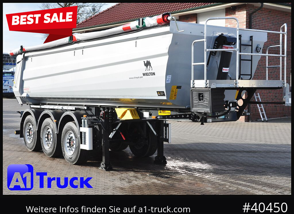 WIELTON Wielton 26m³ Strong Master Stahl - Tipper semi-trailer: picture 1 WIELTON Wielton 26m³ Strong Master Stahl - Tipper semi-trailer: picture 1